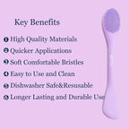 REVEX Silicone Face Mask Applicator, Face Scrubber, Exfoliating Pore Scrubber - Image 2