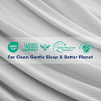 Elegear Cooling Pillow Cases for Hot Sleepers, Clean Fabric Silver Infused - Image 5