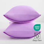 NTBAY King Pillow Cases Set of 2, 2 Pack Brushed Microfiber 20x36 Pillow Cases - Image 4