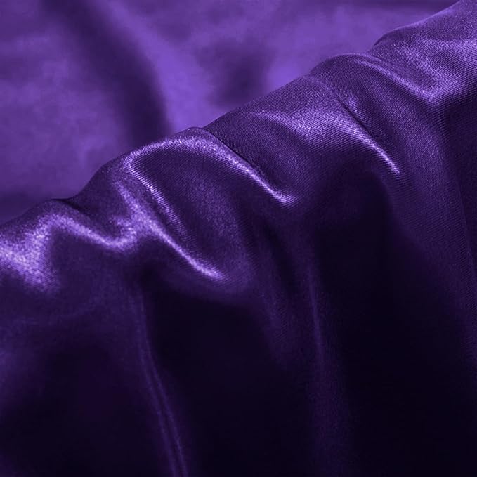 Aormenzy Satin Pillow Cases for Women Standard Size Set of 2, Fade Resistant - Image 2