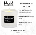 Lulu Candles | Buttercream Vanilla Cupcake | Luxury Scented Soy Jar Candle | - Image 3