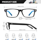 ANYLUV Blue Light Glasses Men Woman, Eye Strain Relief Eye Protection - Image 3