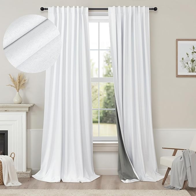 Unique Blackout Curtains 86 Inches Long by Pitalk