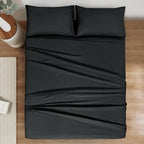 Mejoroom Striped Queen Size Sheet Set - Image 2