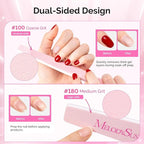 MelodySusie Nail File Kit, Professional Manicure Pedicure Supplies - Image 3