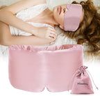 Silk Sleep Mask for Women Men, Mulberry Silk Eye Sleeping Mask & Blindfold by ATreebag