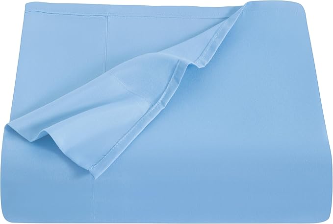 NTBAY Twin Extra-Long Flat Sheet Only by NTBAY