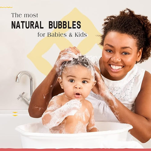 Alaffia Babies & Kids Bubble Bath, Coconut Strawberry, Pump Included – Gentle - Image 2