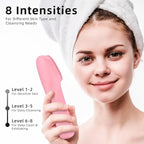 Facial Cleansing Brush Portable Waterproof Rechargeable Face Wash Brush - Image 4