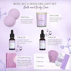 Mother's Day Gift for Mom, Bath & Body Gifts Basket Set, Self Care Kit - Image 3