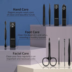 BLESWIN 10 in 1 Manicure Set, Professional Manicure Pedicure Kit - Image 2