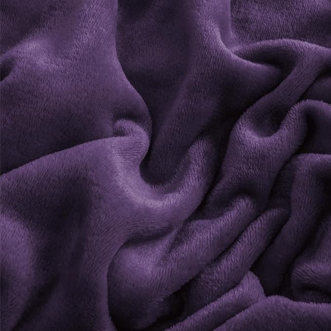 BEDELITE Flannel Sheets Queen Size Purple - Image 5