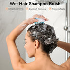 HEETA Scalp Massager Hair Growth, Soft Silicone Scalp Scrubber Shampoo Brush - Image 3