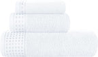 GLAMBURG Ultra Soft 3 Pack Cotton Towel Set, Contains a Bath Towel 28x55 inch by GLAMBURG