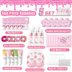 Spa Party Supplies for Women Girl, Face Cleanser, Hand Cream, Lip Mask - Image 3