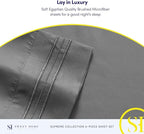 Twin Sheets - Breathable Luxury Sheets - 1800 Supreme Collection Extra Soft - Image 6