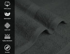 Avalon Towels Bath Towels for Bathroom 100% Cotton Grey Bathroom Towels Pack of - Image 4