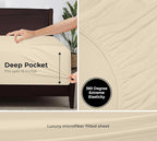 Royale Linens Fitted Sheet California King - Image 3