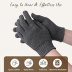 4 Pairs Exfoliating Gloves for Shower, Shower Gloves, Body Scrubber, Korean - Image 9