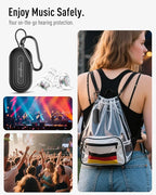 Hearprotek Concert Ear Plugs, 2 Pairs Reusable High Fidelity Musician Ear Plugs - Image 7