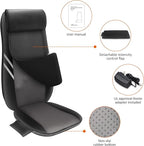 Snailax Back Massager with Heat, Shiatsu Massage Seat Cushion, 8 Flexible Nodes - Image 6
