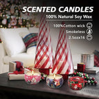 WPONSZU 16Pack Christmas Scented Candles, Candvent Calendar 2025, Gift Set - Image 5