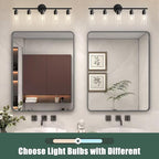 Espird Bathroom Vanity Light Fixtures Matte Black Bathroom Lighting Fixture - Image 5