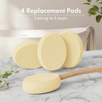 AmazerBath Lotion Applicator for Back, 4 Replacement Pads - Image 6