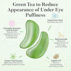 BLOOMORA Green Tea Under Eye Patches - Image 2