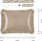Homiest Ruffle Satin Pillowcase - Image 3