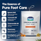 Imperial Feet Epsom Salt Foot Soak-Cracked Heels, Thick Calluses, Soften Hard - Image 7