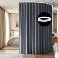 Room Divider Ceiling Mounted Curtains Track Sets Extra Wide Blackout Curtain by CBSROROHome