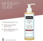 Bon Vital' Sweet Almond Oil Skin & Hair Moisturizer & Gentle Massage Oil - Image 5