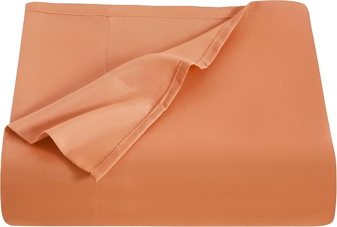 NTBAY Twin Extra-Long Flat Sheet Only by NTBAY