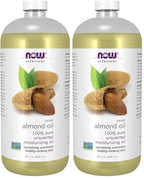 NOW Foods Solutions, Sweet Almond Oil, 100% Pure Moisturizing Oil, Promotes by NOW
