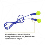 3M E-A-R Push-Ins Earplugs 318-1001, Poly Bag 100-Pair - Image 4