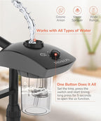 TASALON Professional Ionic Facial Steamer, 2-in-1 Face Steamer - Image 3
