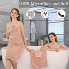 8 Piece Bath Towel Set-2 Oversized Bath Sheets, 2 Hand Towels, 4 - Image 4