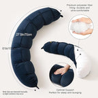 Peallow – Long Round Body Pillow - Image 3