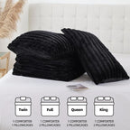 Smoofy Fluffy King Size Comforter Set 3 Pieces - Image 7