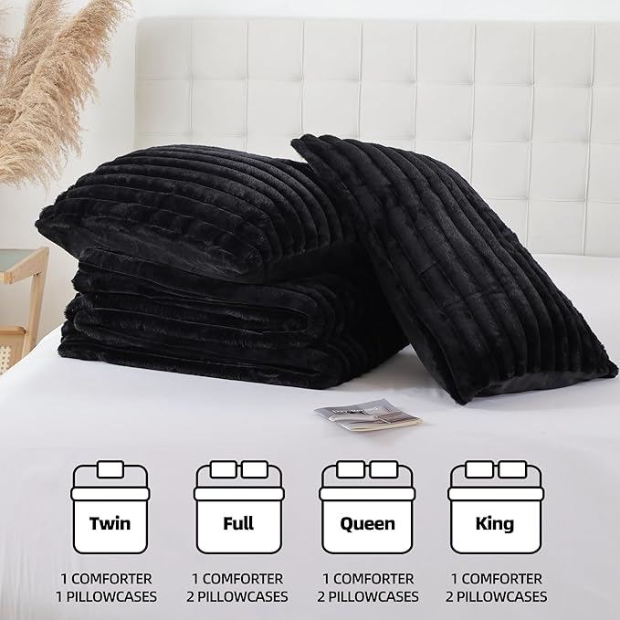 Smoofy Fluffy Twin Comforter Sets 2 Pieces - Image 7