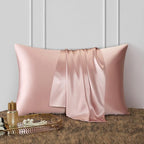 DISANGNI Silk Indulgence Set: Premium 22 Momme Mulberry Silk Pillowcase & Eye - Image 2
