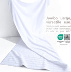 American Soft Linen 35x70 Jumbo Large Bath Towel, 600 GSM 100% Cotton Turkish - Image 3
