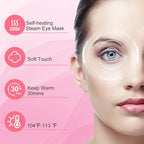 XPCARE 32 Pack Steam Eye Masks for Dry Eyes, SPA Warm Sleep Eye Mask, - Image 6