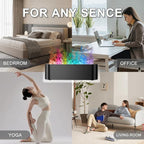 Colorful Flame Fire Diffuser Humidifier, 7 Colors Changing Oil Diffuser - Image 4