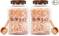 BKYFPQ 2Pcs 74 oz Glass Bath Salts Jar, Bath Salt Container by BKYFPQ