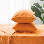 BEDELITE Flannel Sheets Twin Size Burnt Orange - Image 7