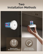 EZVALO 6-Pack Under Cabinet Lighting, Rechargeable Motion Sensor Puck Light - Image 9
