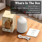 Essential Oil Diffuser, 100ml Aromatherapy Diffuser, Mini Ultrasonic Diffuser - Image 7