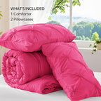 BEDELITE Hot Pink Queen Comforter Set - Image 7